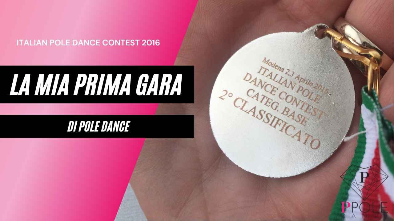La mia prima gara di pole dance
