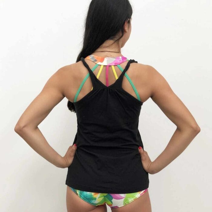 Canotta nera pole dance