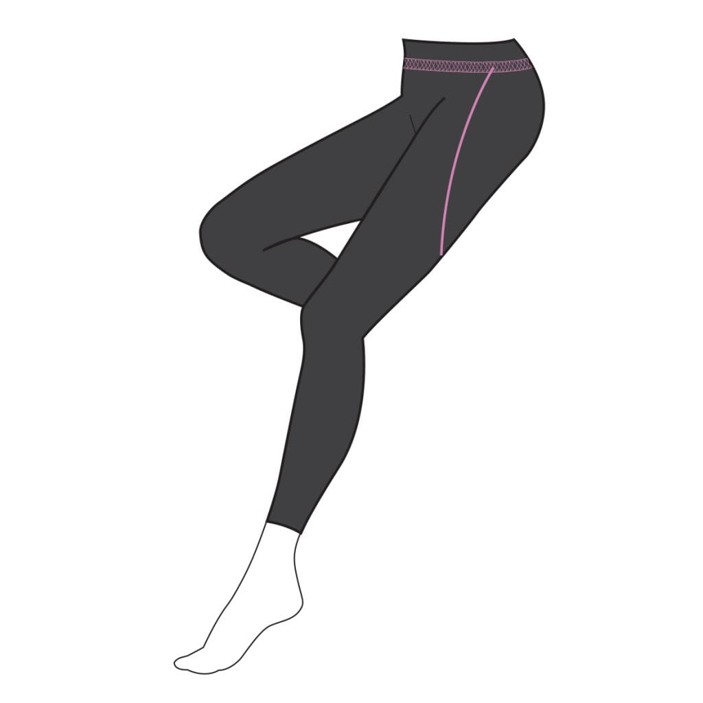 Leggings nero e rosa pole dance
