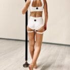culotte pole dance con giarrettiera