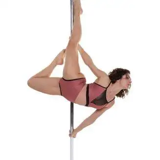 top pole dance rosa antico