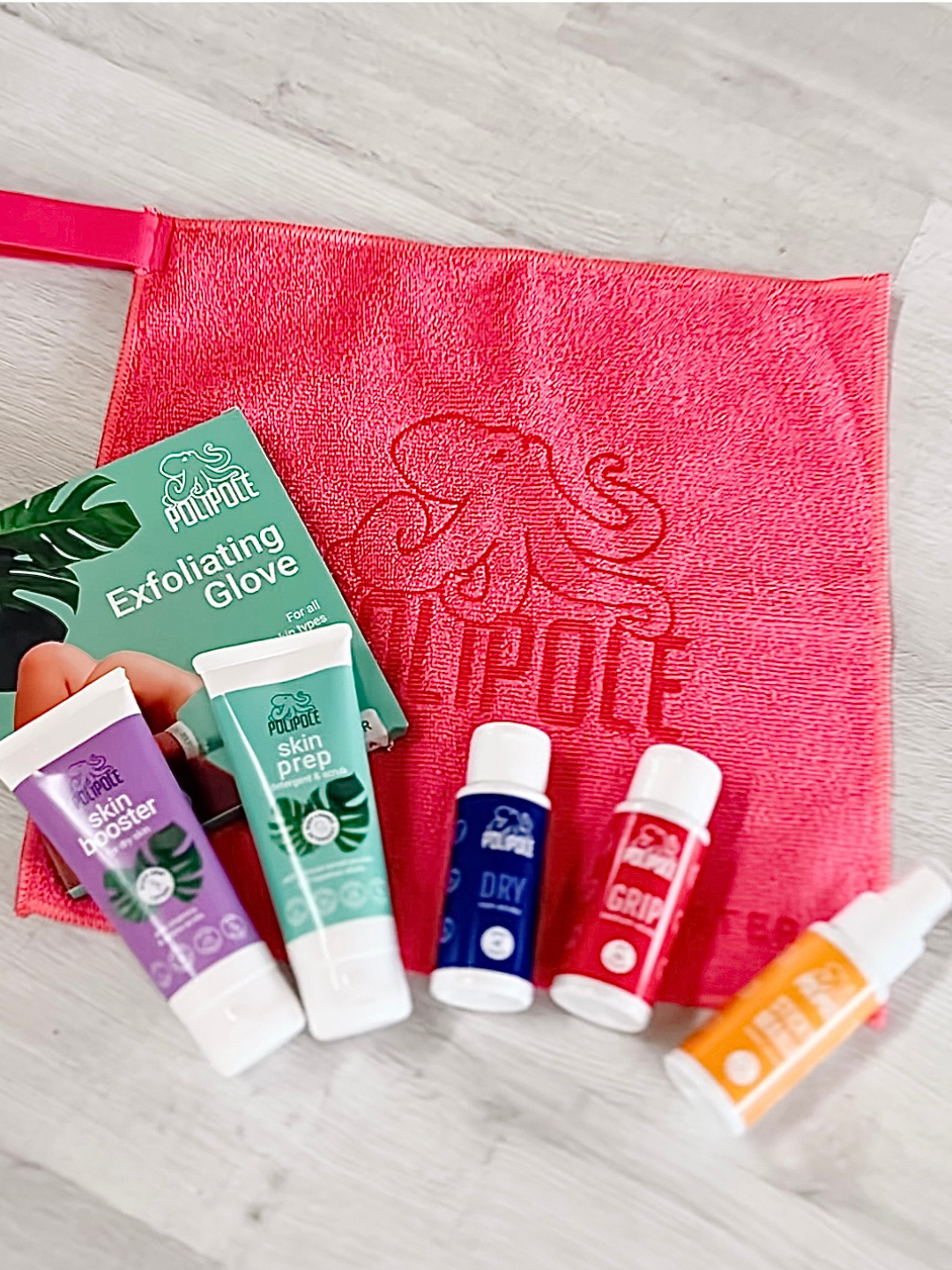 Accessori e Grip Pole Dance Panni, Creme, Scrunchies, Gioielli