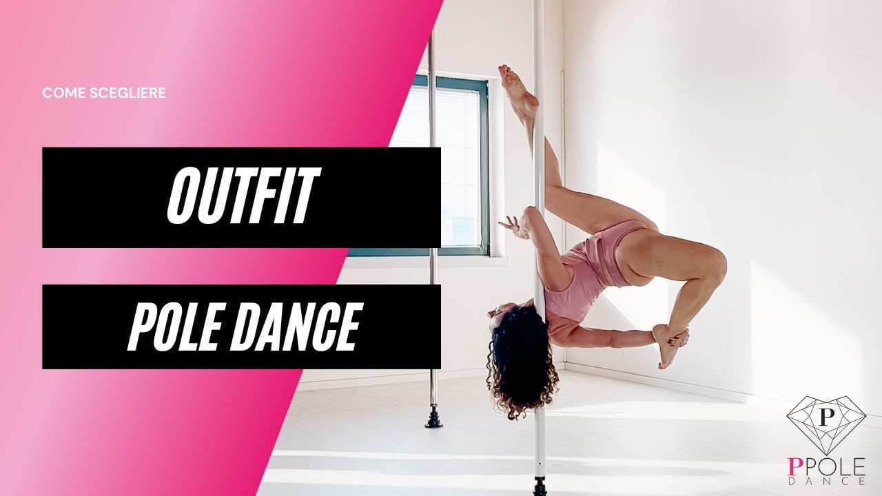 outfit pole dance per allenamento con top e culotte