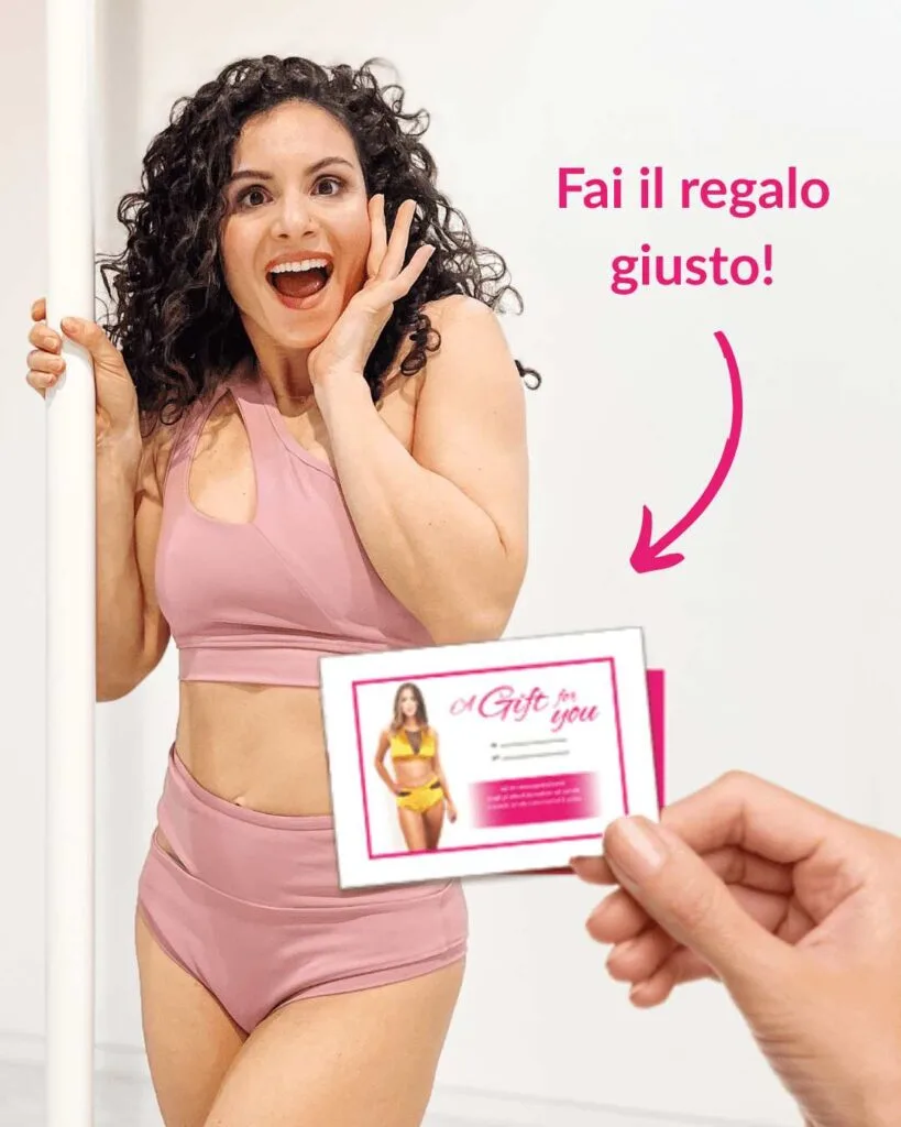 Gift card abbigliamento pole dance