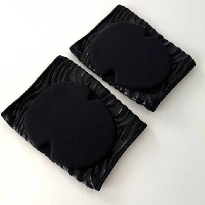 Ginocchiere pole dance nere animalier