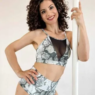 Top per pole dance twisted