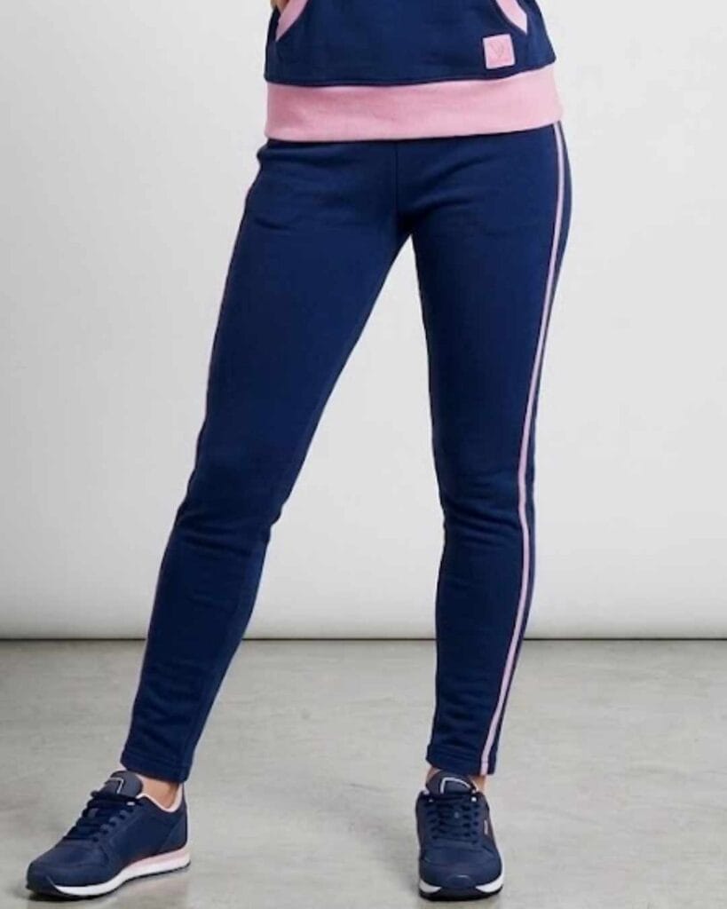 Pantaloni blu e rosa pole dance PPole Dance