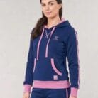 felpa blu e rosa pole dance PPole Dance