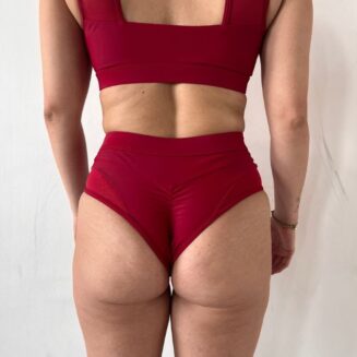 Culotte per pole dance Red Butterfly