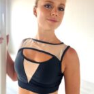 reggiseno pole dance butterfly