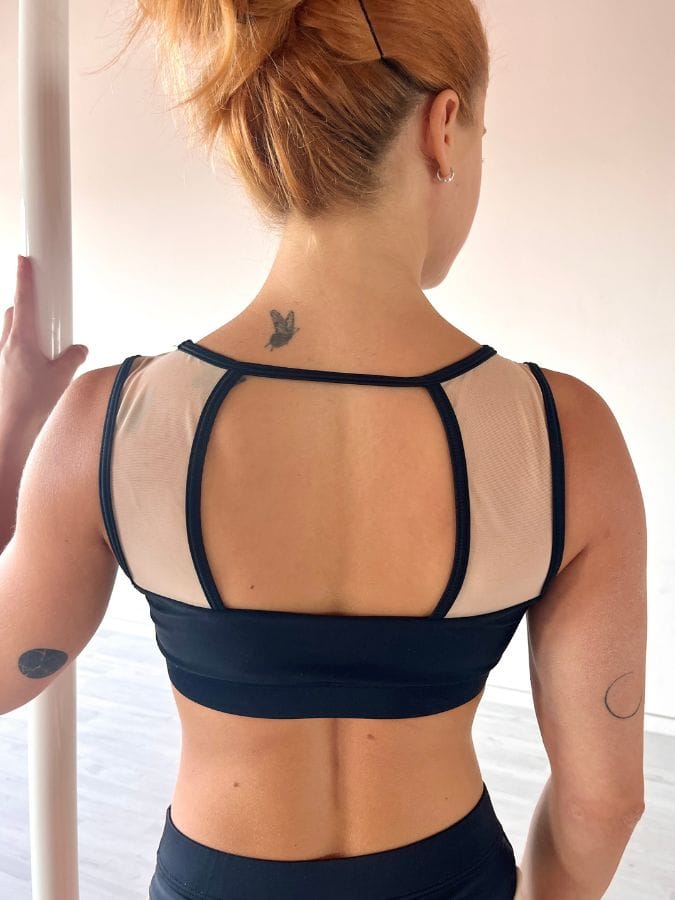 Top per pole dance Black Butterfly8 Top per pole dance Black Butterfly