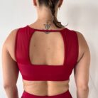 Top per pole dance Red Butterfly dietro